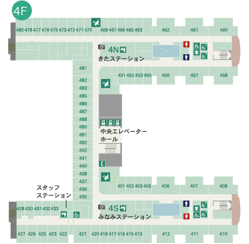 4階案内図